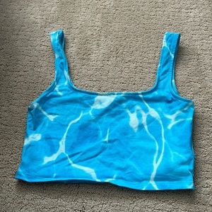 Forever 21 Tye Dye Crop Top Tank